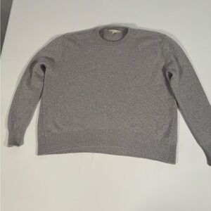 NakedCashmere Gray Crew Neck Sweater